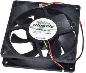 For NIDEC 9cm U92T12MGB7-53 9225 DC12V 0.18A 3-Pin Cooler Fan