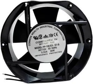 FP-108EX-S1-B 17250 110V 115V 120V Dual Ball Bearing 172mm 17cm 172X150X51mm Industrial AC Cooling Fan FP-108EX-S1-B 17250 110V 115V 120V Dual Ball Bearing 172mm 17cm 172X150X51mm Industrial AC Cooling Fan