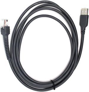 2M Straight Usb Cable Compatible For Symbol LS2208 LS4208  LS6608 LS9208 CBA-U01-S07ZAR Scanner,BarCode Scanner Cable