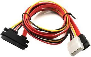 3 x 6Gb/S SATA3 15Pin to SATA 7Pin +IDE Molex 4Pin Power / Data Combo Cable for PC SATA 3.0 SATAIII 6Gbps Hard Drive 3 x 6Gb/S SATA3 15Pin to SATA 7Pin +IDE Molex 4Pin Power / Data Combo Cable for PC SATA 3.0 SATAIII 6Gbps Hard Drive