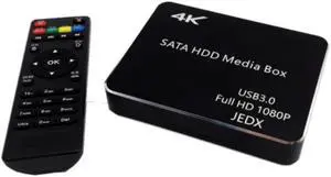 2.5 Inch 4K SATA HDD Media Box Hard Disk Player U Disk TF Card Video Player PPT Horizontal and Vertical Screen-US Plug 2.5 Inch 4K SATA HDD Media Box Hard Disk Player U Disk TF Card Video Player PPT Horizontal and Vertical Screen-US Plug