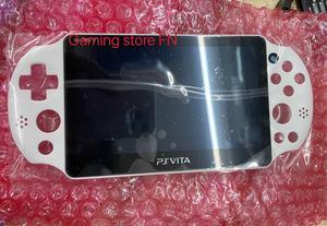 Replacement for PS Vita 2000 LCD Screen for PSV 2000 Slim PSV2000 Console LCD Screen Display White with black