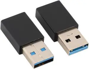USB-C To USB Adapter (2-Pack),USB Type C Female To USB 3.0 Male Adapter, Female USB-C 3.1 To USB-A Male Adapter