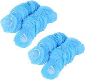 200 Pcs Disposable Hygienic Sanitary Earpads Ear Pads Cushions Stretchable Fabric For Headsets