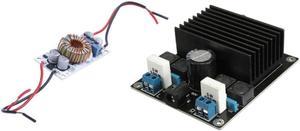 1 Pcs 250W DC/DC 8.5-48V To 12-50V Output Step-Up Module & 1 Pcs TDA7498 Class D Amp Subwoofer Assembled Board Module