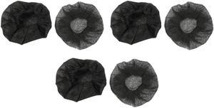 600 Pcs Black Disposable Microphone Covers Karaoke Anti-Splash Mic Cover Dust-Proof Accessories