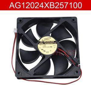 for ADDA 12CM 12025 AG12024XB257100 Industrial Fan 24V 0.46A Cooling Fan