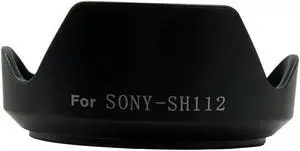 SH112 Lens Hood for Sony E 18-55mm F/3.5-5.6 OSS, 35mm F/1.8 OSSFE 28mm F/2 Lens