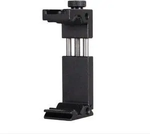 Universal Phone Clip Holder with Cold Shoe Mount for Xiaomi Iphone Huawei Samsung Smartphone Tripod Monopods