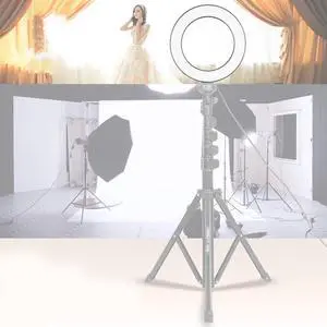 6 Inch Ring Light Led Adjusted Fill Light Lamp for Vlog Youtube Tik Tok Live Broadcast 3200K~6500K