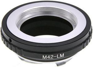 M42 to LM Camera Lens Adapter Ring for M42 Lens for Leica M M8 M7 M6 M5 M9 Camera