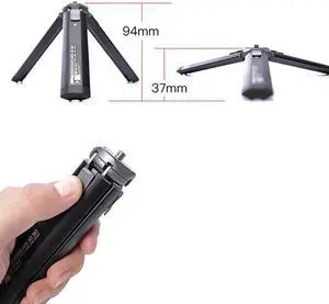 Mini Desktop Tripod Bracket Holder Stand for Camera Mobile Phone Vlogging Live