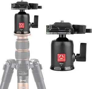 Universal Tripod Ballhead with Fine-Tuning Damping Spherical Mount for Dslr Camera Tripod Monopods with Quick Release