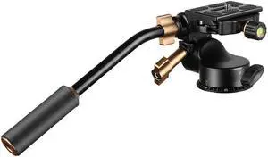 Aluminum alloy Hydraulic damping Tripod Head Panoramic Gimbal For SLR Camera