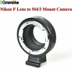 Commlite METAL Lens Mount Adapter for Nikon G DX F To M4/3 Olympus Panasonic CAM Commlite METAL Lens Mount Adapter for Nikon G DX F To M4/3 Olympus Panasonic CAM