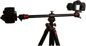 50cm Multi-Angle Camera Tripod Horizontal Rod Pole Studio Extension Bar