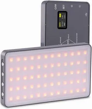 Jumpflash LED Video Light 60 LED CRI 95+ 3000-6500k On Camera Panel Lamp