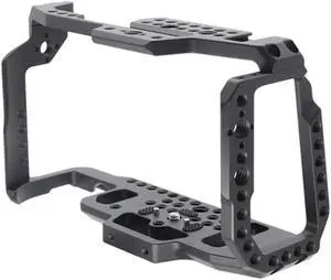 Camera Cage Camera Rabbit Cage With1/4 Inch and 3/8 Inch Screw Holes and Cold Shoe Mount for Photography Accessories