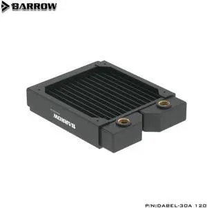 Barrow Thick 30mmDabel-30a 120MM series Radiator High-density single-wave copper water cooling row 120MM