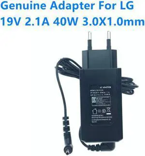19V 2.1A 40W 3.0x1.0mm LCAP48-BK LCAP48-WK WA-40G19FS AC Power Adapter For LG GRAM 15Z960 14Z970 15Z980 Laptop Charger
