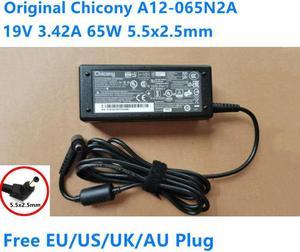 19V 342A 65W Chicony A12065N2A A065R116L AC Adapter For MSI MODERN 14 A10M682CA A065R169L Laptop Power Supply Charger