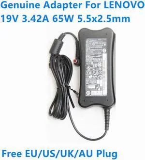 19V 3.42A 65W ADP-65YB B PA-1650-52LC AC Adapter For Lenovo I1500 I1700 Y310 Y450 Y510 Y530 Laptop Power Supply Charger