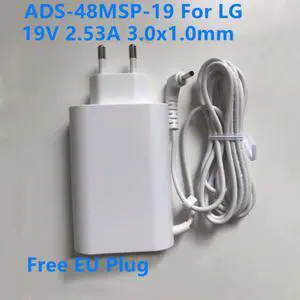 AC Adapter Charger For LG ADS-48MSP-19 19V 2.53A 48W WA-48B19FS DA-48F19 Power Supply For LG GRAM 15Z970 14Z980C Laptop
