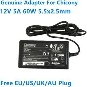 Laptop Charger For LITEON PA-1600-2A-LF 12V 5A 60W Chicony A12-060N1A A060R010L 4.16A Power Supply Monitor AC Adapter