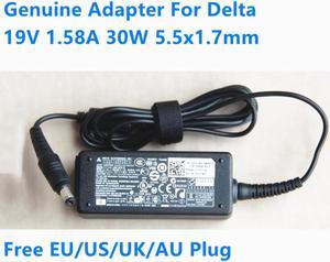19V 1.58A 30W 5.5x1.7mm Delta ADP-30TH B ADP-30MH B AC Adapter For ACER Laptop Power Supply Charger