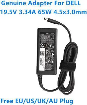 19.5V 3.34A 65W LA65NS2-01 HA65NS5-00 DA65NM111-00 AC Adapter For Dell Inspiron 3551 5459 XPS 11 12 9350 Laptop Charger