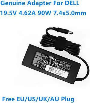 LA90PM111 19.5V 4.62A 90W 7.4x5.0mm DA90PM111 AC Adapter For DELL 15R E6400 D400 D500 M5010 Laptop Power Supply Charger