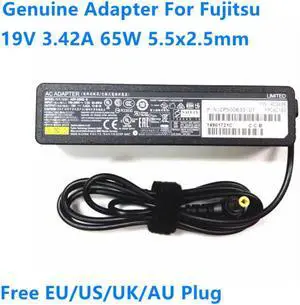 19V 3.42A 65W ADP-65MD B A13-065N2A PXW1934N AC Adapter For Fujitsu Lifebook E753 U772 C44 Laptop Power Supply Charger