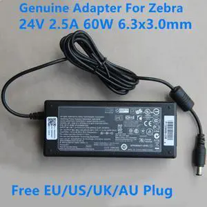 GK420 24V 2.5A 60W GX420D GX420T GK420D Printer AC Adapter For Zebra FSP060-RPAC P1028888-006 P1028888-001 P1029999-006