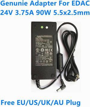 Genunie For EDAC EA10952 90W 24V 3.75A EA10952E EA10953 EXA0904YJ Power Supply AC Adapter ENERTRONIX Laptop Charger EA11013C-240