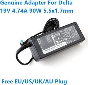 19V 4.74A 90W 5.5x1.7mm DELTA ADP-90MD BB ADP-90MD H Power Supply AC Adapter For ACER ASPIRE Series Laptop Charger
