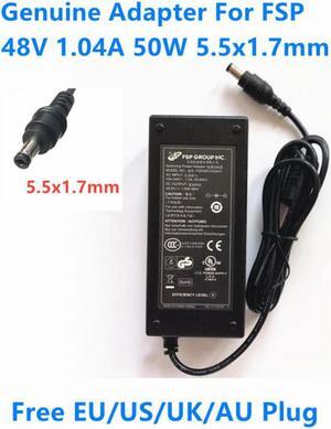 48V 1.04A 50W 5.5x1.7mm  FSP FSP050-DGAA5 AC Switching Power Adapter For Hikvision DVR NVR POE Power Supply Charger