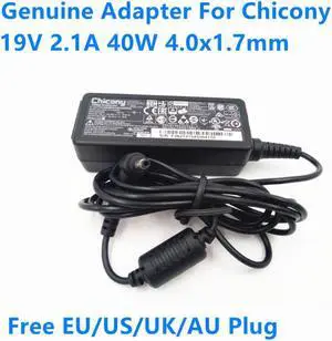 Laptop Charger 19V 2.1A 40W 4.0x1.7mm Chicony A13-040N3A A040R079L A040R066L Power Supply Adapter For Delta ADP-40PH AB