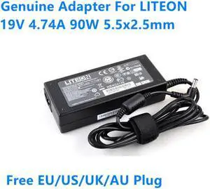 19V 4.74A 90W LITEON PA-1900-36 PA-1900-04 AC Adapter For Laptop Power Supply Charger