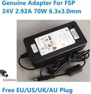 24V 2.92A 70W 6.3x3.0mm FSP FSP070-RDBM 808099-003 AC Switching Power Adapter For Zebra Printer Power Supply Charger