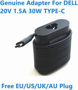 DA30NM150 30W 20V 1.5A 12V 2A 5V 2A TYPE-C LA30NM150 AC Adapter For DELL XPS12 HA30NM150 Laptop Power Supply Charger
