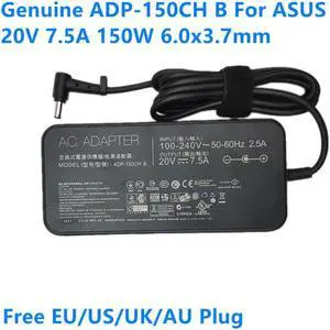 ADP-150CH B 20V 7.5A 150W 6.0x3.7mm A18-150P1A AC Adapter Charger For ASUS TUF Gaming FX505DT ROG G531GT GL731GT Laptop