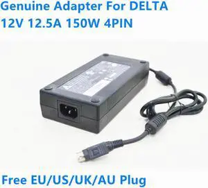 DELTA 12V 12.5A 150W DPS-150NB-1B AC Adapter For QNAP TS-412 NAS TS-410 Hikvision Surveillance Power Supply Charger