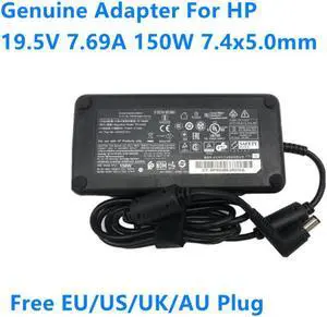 19.5V 7.69A 150W 7.4x5.0mm TPC-DA52 901981-003 ADP-150TB T TPC-LA52 Power Supply AC Adapter For HP Laptop Power Charger 19.5V 7.69A 150W 7.4x5.0mm TPC-DA52 901981-003 ADP-150TB T TPC-LA52 Power Supply AC Adapter For HP Laptop Power Charger