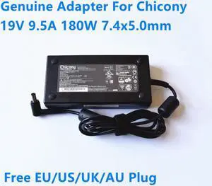 Chicony 180W 19V 9.5A AC Adapetr A12-180P1A For MSI GP73 8RE-674AU GL73 8RD-282 Gaming Notebook Power Supply Charger