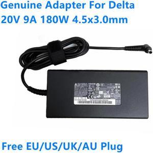 20V 9A 180W Delta ADP-180TB H AC Power Adapter For MSI GF75 MS-17FS GL66 11UGKV-001 11UEK-207XRU Gaming Laptop Charger