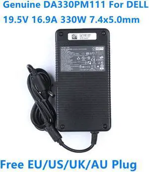 DA330PM111 19.5V 16.9A 330W 7.4x5.0mm LA330PM160 Y90RR AC Adapter For Dell ALIENWARE M18X M17X X51 R2 R3 Laptop Charger