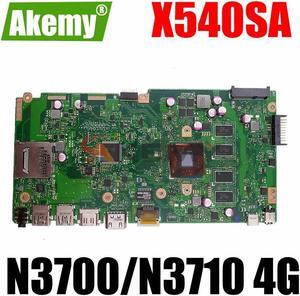 For ASUS X540SA X540S F540S X540 with N3700/N3710 CPU 4GB-Memory Laptop Motherboard Tested 100% working well Mainboard