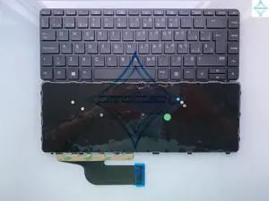 For HP Probook 430 G3 430 G4 440 G3 440 G4 445 G3 640 G2 645 G2 SP LA  Spanish Notebook Laptop Keyboard Teclado With Frame