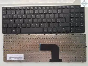 for Compal QAL50 QAL51 Latin SP Spanish Teclado laptop keyboard with black frame NK8201 NK8201-01004D-04 PK130W1D21