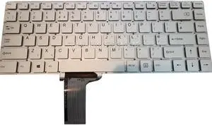 Laptop Keyboard For DICLE For Clickbook D13U D14U United Kingdom UK